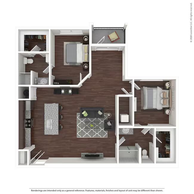 Unit 5203 5101 floor plan