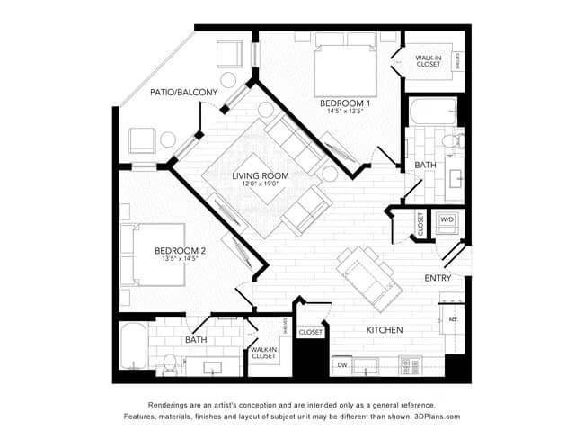 Unit 301 301 floor plan