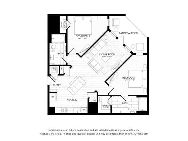 Unit 102 102 floor plan