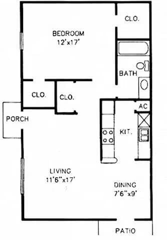 A 139G floor plan