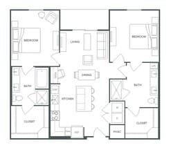 B5.WF 4-4316 floor plan