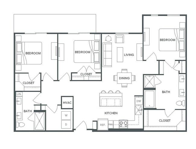 Unit 9-9207 9-9207 floor plan