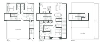TH2 1-1101 floor plan