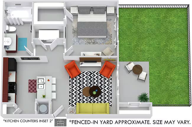 Unit 1014 1014 floor plan