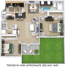 Heritage with Fenced-In Yard 914 floor plan