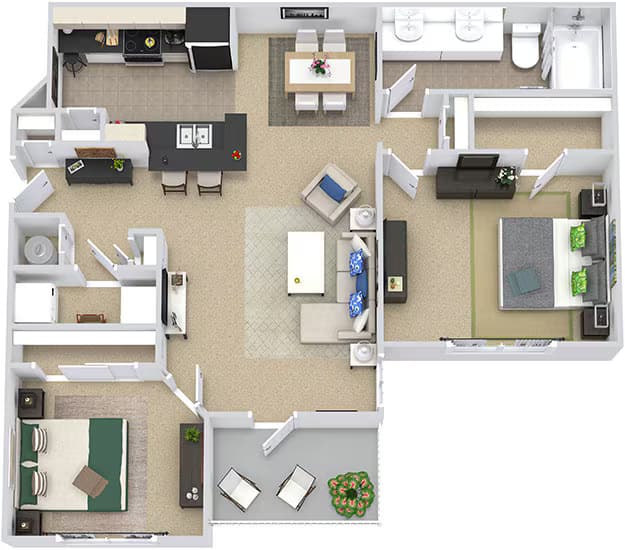 Heritage 1614 floor plan