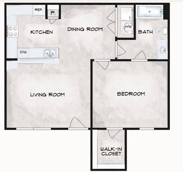 Unit 2717 1817 floor plan