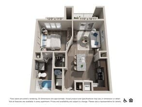 A1 334 floor plan