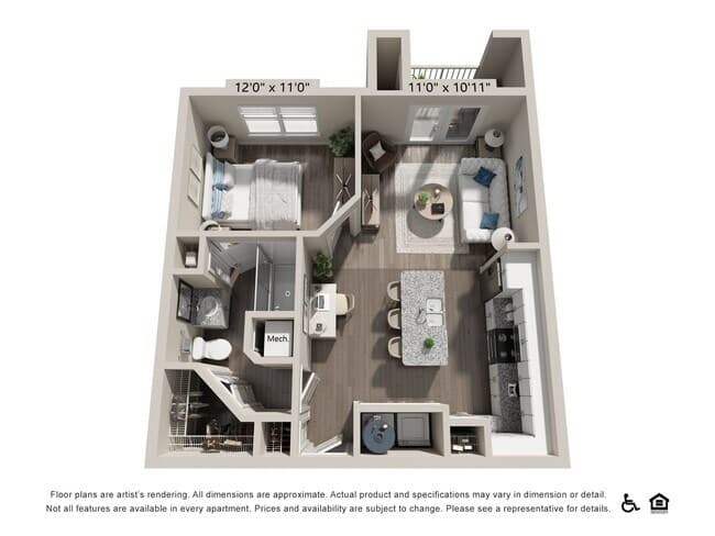 Unit 511 511 floor plan