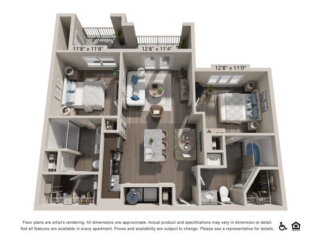 Unit 133 327 floor plan