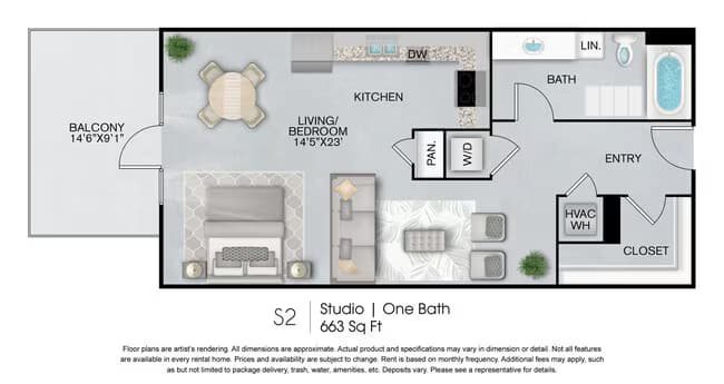 Unit 605 605 floor plan