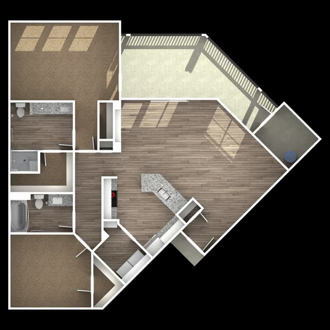 Unit 6102 6102 floor plan