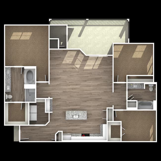Unit 3008 3008 floor plan