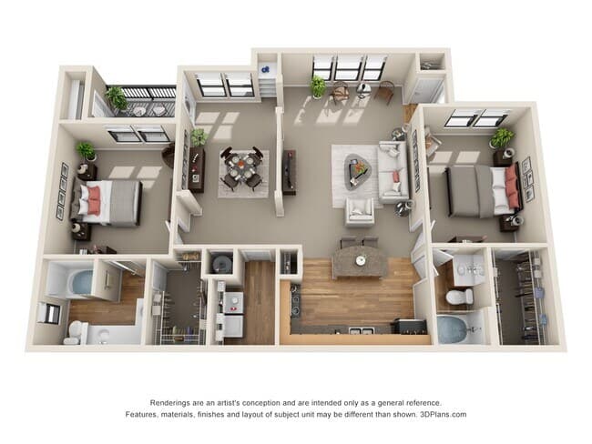 Unit 2734 2734 floor plan