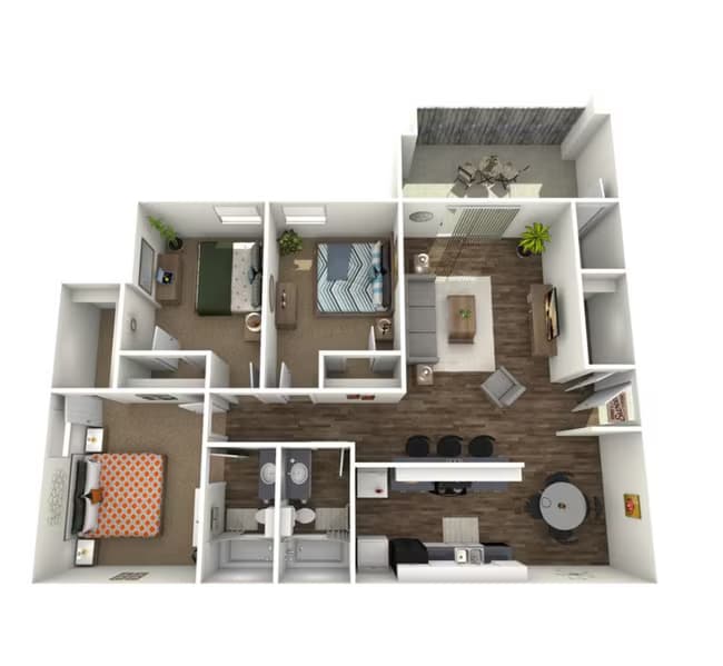 B2 209 floor plan