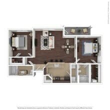 2B 0340 floor plan