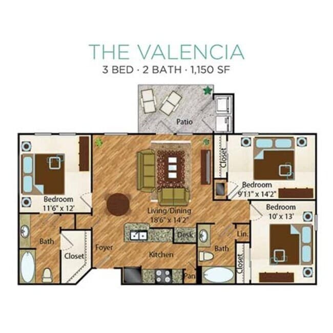 Unit 08202 08201 floor plan