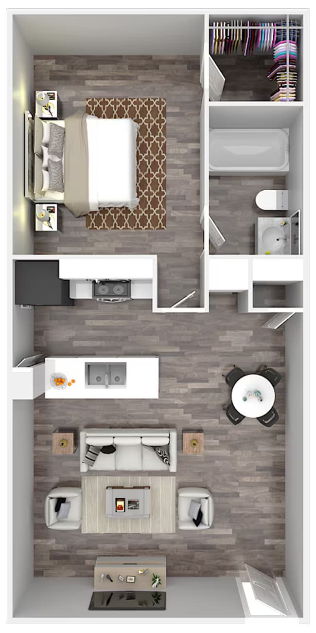 Unit 813 512 floor plan
