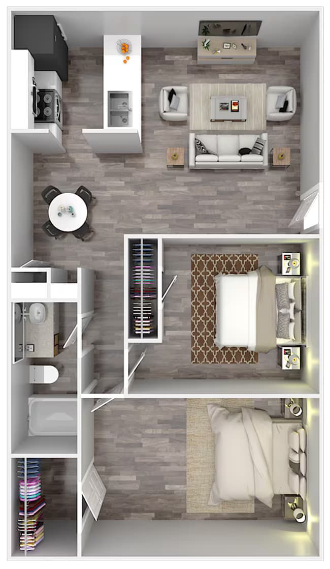 Unit 406 704 floor plan