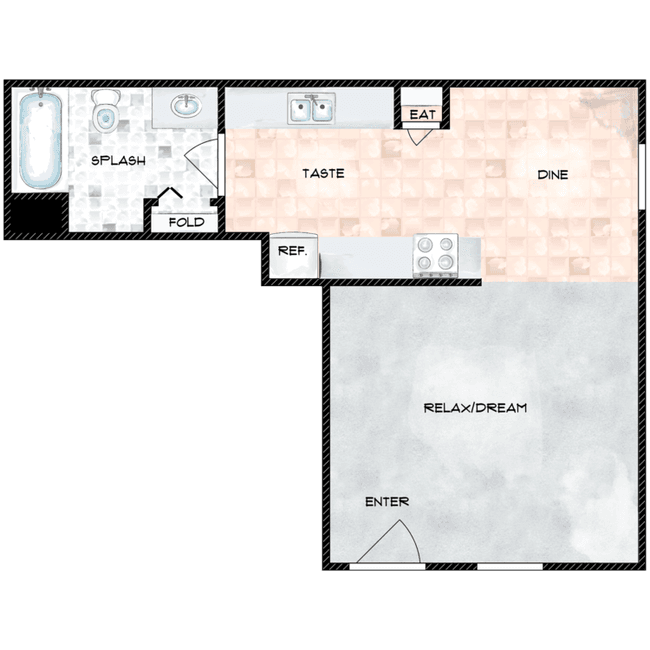 Unit 19-A 19-A floor plan