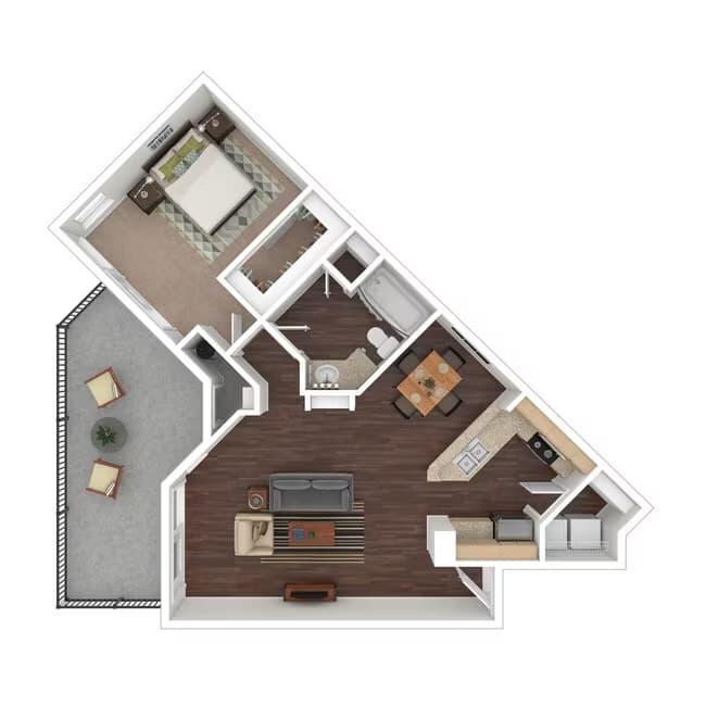 1C 1009 floor plan