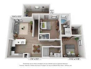B1A floor plan