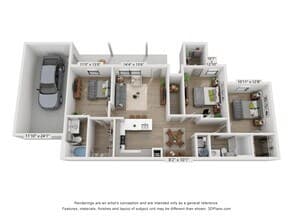 C1G - Garage floor plan