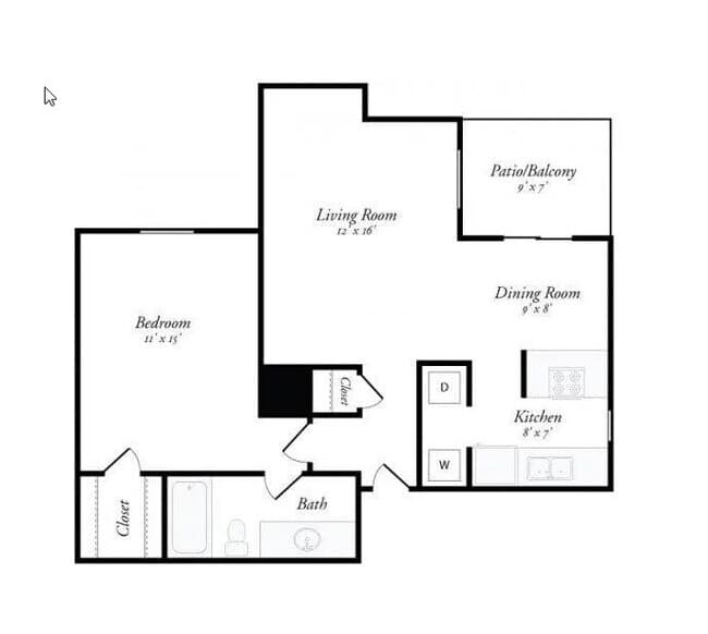 Unit 405 199 floor plan