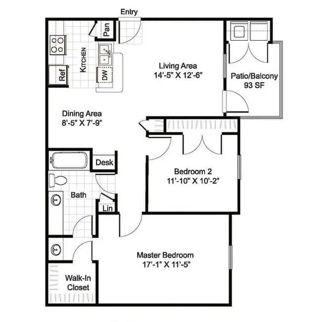Unit 7304 7304 floor plan