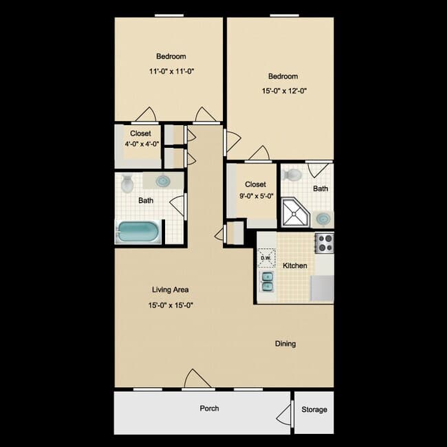 Unit 51 15 floor plan