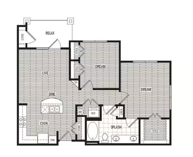 Unit 4302 4302 floor plan