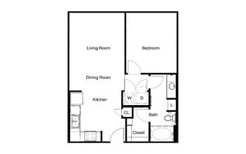 A1C M4350 floor plan