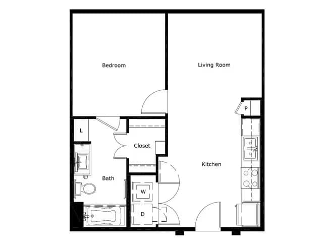 Unit M4219 M4219 floor plan