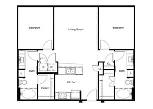 B1-ALT M3201 floor plan
