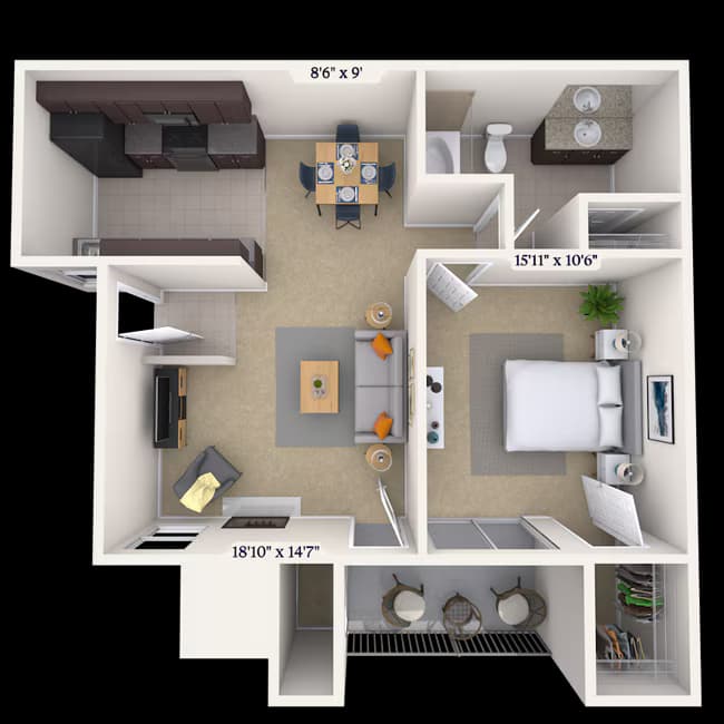 Unit 03315 03315 floor plan