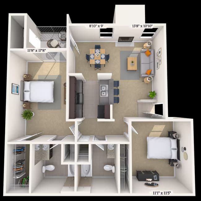 Unit 02229 02229 floor plan