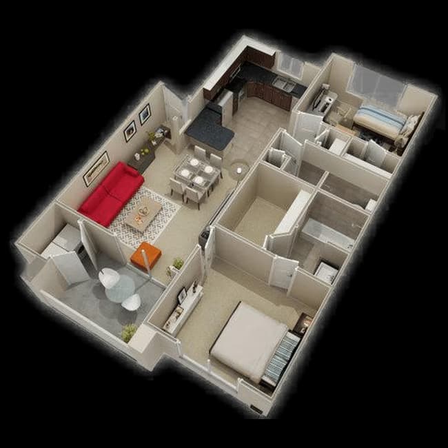 Unit 0402 0501 floor plan