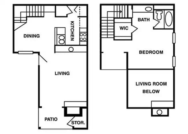 1C 0308 floor plan