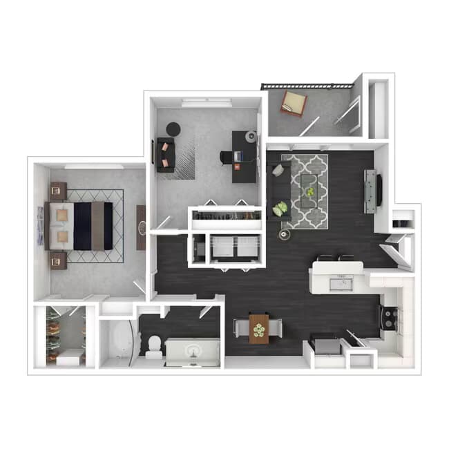 Unit 7303 7303 floor plan