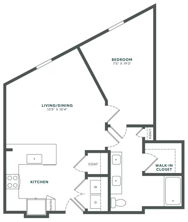 Unit 250 250 floor plan