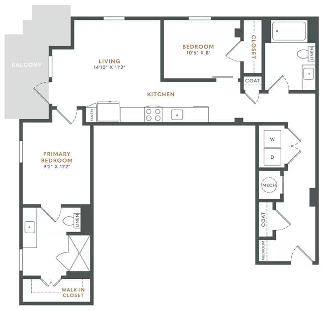 Unit 242 242 floor plan