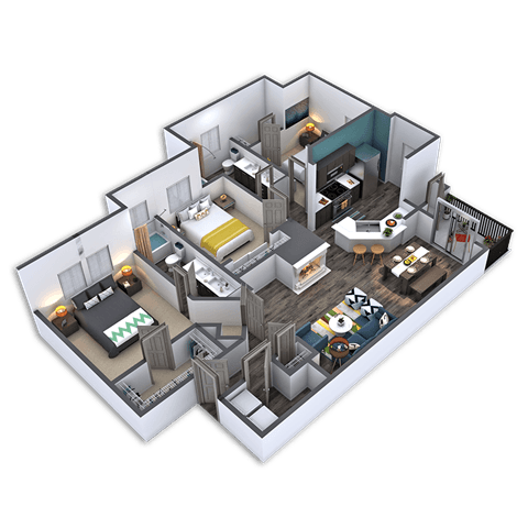 Unit 1238 0238 floor plan