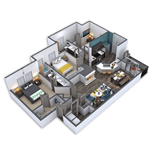C1-ARR 1238 floor plan