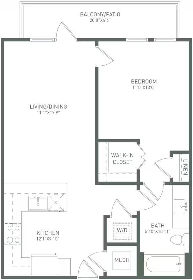 Unit 5207 5207 floor plan