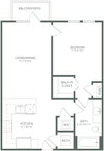 1x1 5211 floor plan