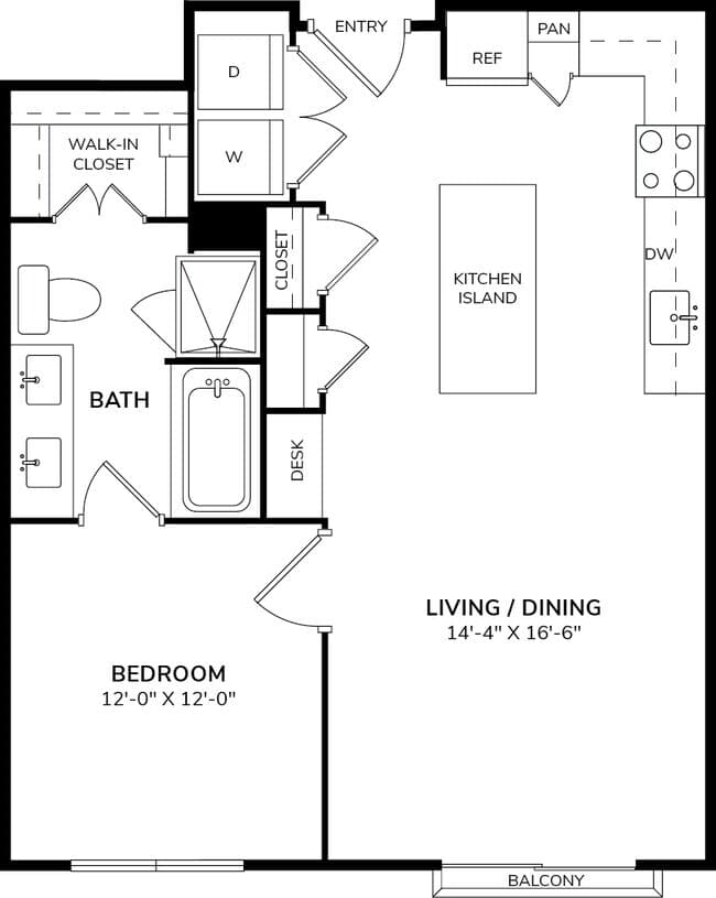 Unit 7305 5314 floor plan
