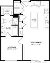 A5 7307 floor plan
