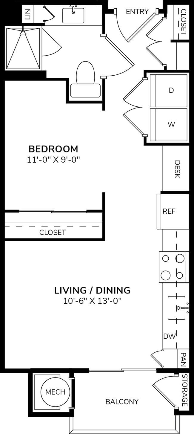 Unit 5410 5410 floor plan