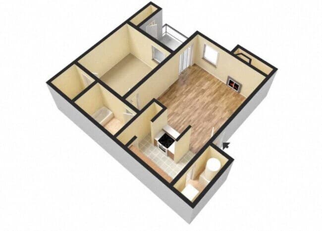 Unit 308 308 floor plan