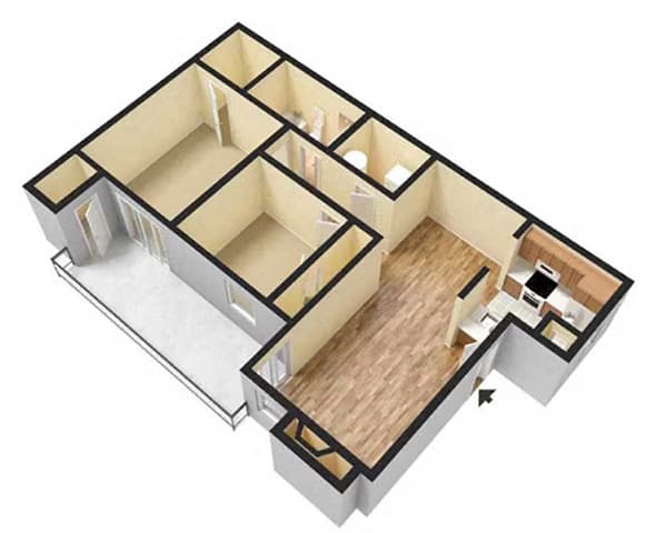 Unit 227 227 floor plan